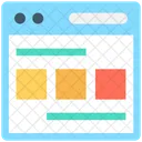Web Design Layout Icon