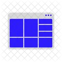Web UI レイアウト アイコンは、 Web ページまたはアプリケーション インターフェイスの配置と構造に関連するアクションまたは要素を視覚的に表現したものです。通常、これらは意味を直感的に伝える小さくてシンプルなシンボルです。 アイコン