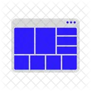 Web UI レイアウト アイコンは、 Web ページまたはアプリケーション インターフェイスの配置と構造に関連するアクションまたは要素を視覚的に表現したものです。通常、これらは意味を直感的に伝える小さくてシンプルなシンボルです。 アイコン