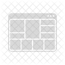 Web UI レイアウト アイコンは、 Web ページまたはアプリケーション インターフェイスの配置と構造に関連するアクションまたは要素を視覚的に表現したものです。通常、これらは意味を直感的に伝える小さくてシンプルなシンボルです。 アイコン