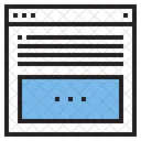 Layout da Web  Ícone
