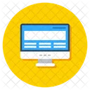 Web Layout Web Interface Web Designing Icon