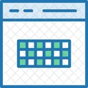 Layout Web Layout Table Icon