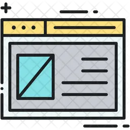 Web Layout  Icon