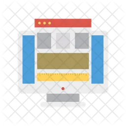 Web Layout  Icon