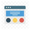 Browser Template Web Layout Icon