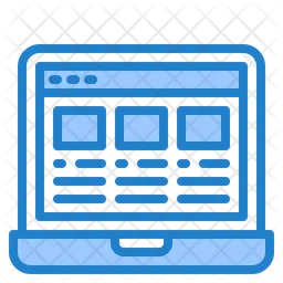 Layout da Web  Ícone