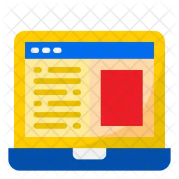 Web Layout  Icon