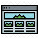 Web Layout  Icon