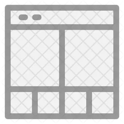 Web Layout  Icon