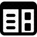 Web Layout Layout Wireframe Icon