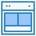 Web Layout Template Website Icon