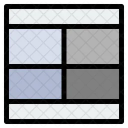 Web Layout  Icon