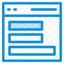 Web Layout Web Template Web Interface Icon