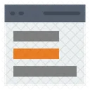 Web Layout  Icon