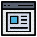 Web Layout  Icon