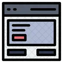 Web Layout  Icon