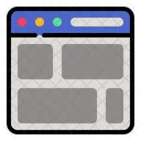 Web Layout  Icon