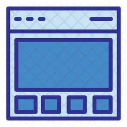 Web Layout  Icon