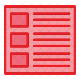 Web Layout  Icon