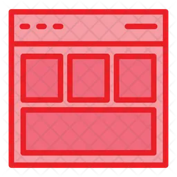 Web Layout  Icon