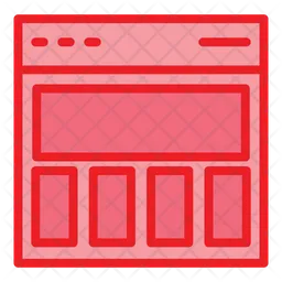 Web Layout  Icon