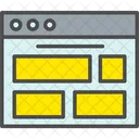 Web Layout  Icon