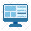 Layout Template Web Template Icon