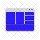 Web UI Layout Icons Are Visual Representations Of Actions Or Elements Related To The Arrangement And Structure Of A Webpage Or Application Interface They Are Typically Small Simple Symbols That Convey Their Meaning Intuitively Icon