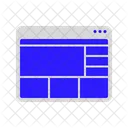 Web Layout  Icon