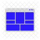 Web Layout  Icon