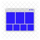 Web UI Layout Icons Are Visual Representations Of Actions Or Elements Related To The Arrangement And Structure Of A Webpage Or Application Interface They Are Typically Small Simple Symbols That Convey Their Meaning Intuitively Icon