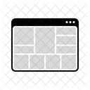 Web UI Layout Icons Are Visual Representations Of Actions Or Elements Related To The Arrangement And Structure Of A Webpage Or Application Interface They Are Typically Small Simple Symbols That Convey Their Meaning Intuitively Icon
