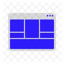 Web UI Layout Icons Are Visual Representations Of Actions Or Elements Related To The Arrangement And Structure Of A Webpage Or Application Interface They Are Typically Small Simple Symbols That Convey Their Meaning Intuitively Icon