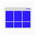 Web Layout  Icon