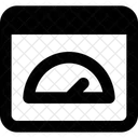Web Performance Web Dashboard Geschwindigkeit Icon