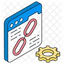 Internet Link Design Icon