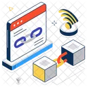 Web Link Hyperlink Link Icon