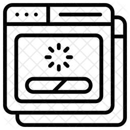 Web loading  Icon