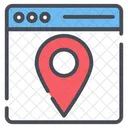Web Location Gps Location Map Icon