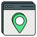 Web Location  Icon