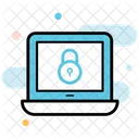 Website Protection Web Lock Laptop Security Icon