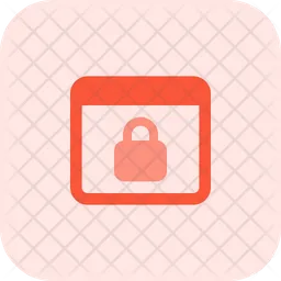 Web Lock  Icon