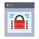 Web Lock Web Security Information Security Icon