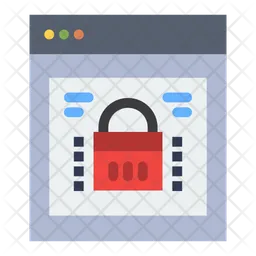 Web Lock  Icon