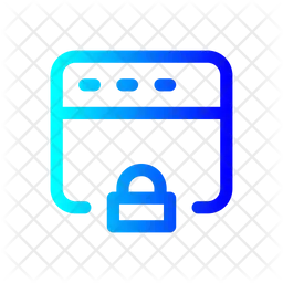 Web Lock  Icon