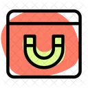 Web Magnet Magnet Attraction Icon