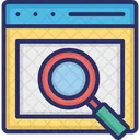 Magnifying Magnifying Glass Search File Icon