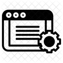 Web maintenance  Icon