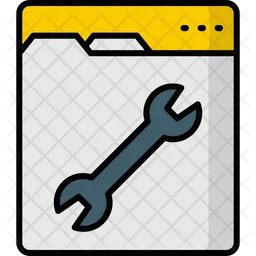 Web maintenance  Icon